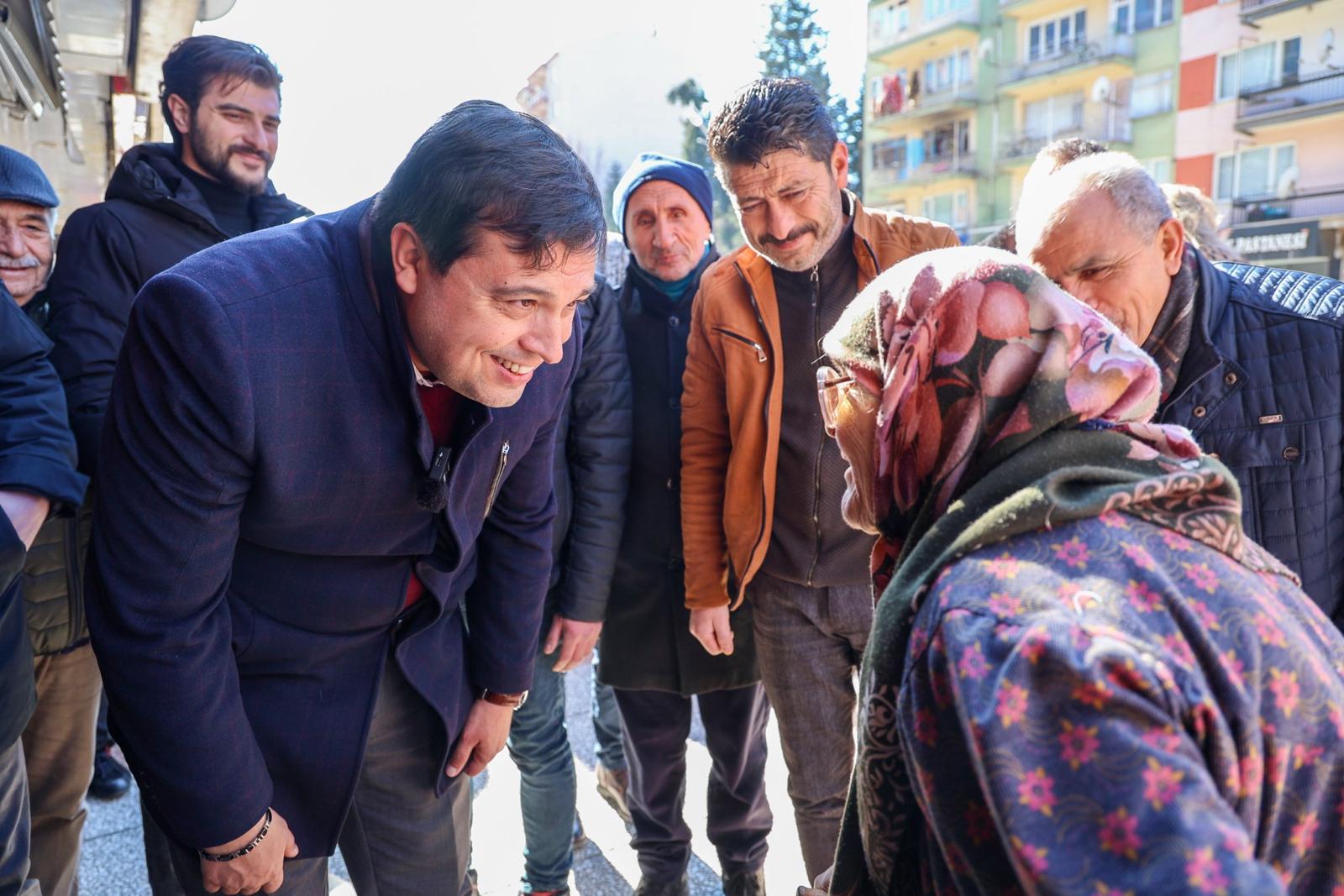 Başkan Çakın’ın Seçim Mesaisi Yoğun