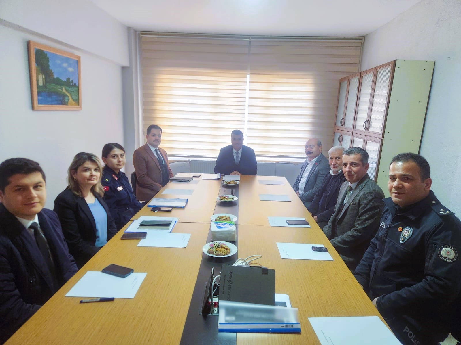 Banaz’da Seçim Güvenliği Toplantısı Yapıldı