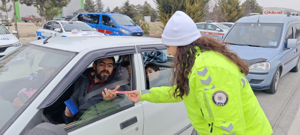 Afyonkarahisar'da trafik denetimi gerçekleştirildi