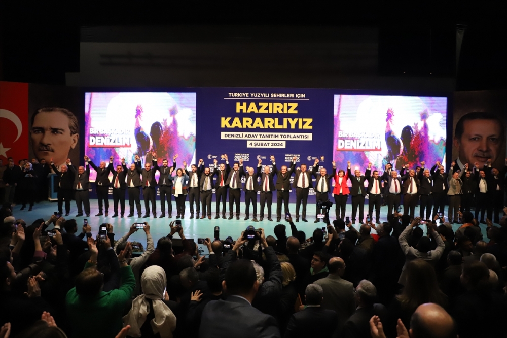 Cumhur İttifakı'nın Denizli'deki ilçe belediye başkan adayları tanıtıldı
