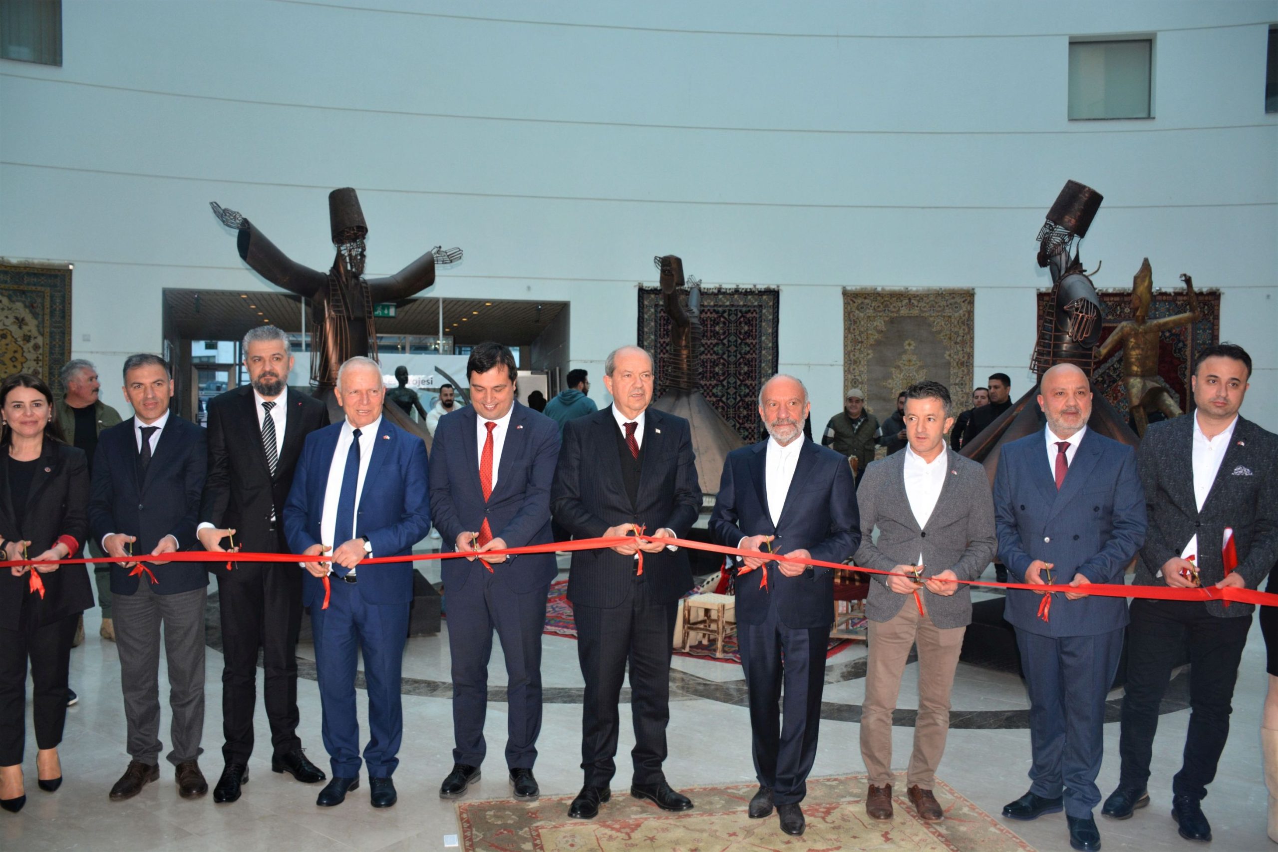 Uşak Halı Sergisi Kıbrıs’ta Açıldı