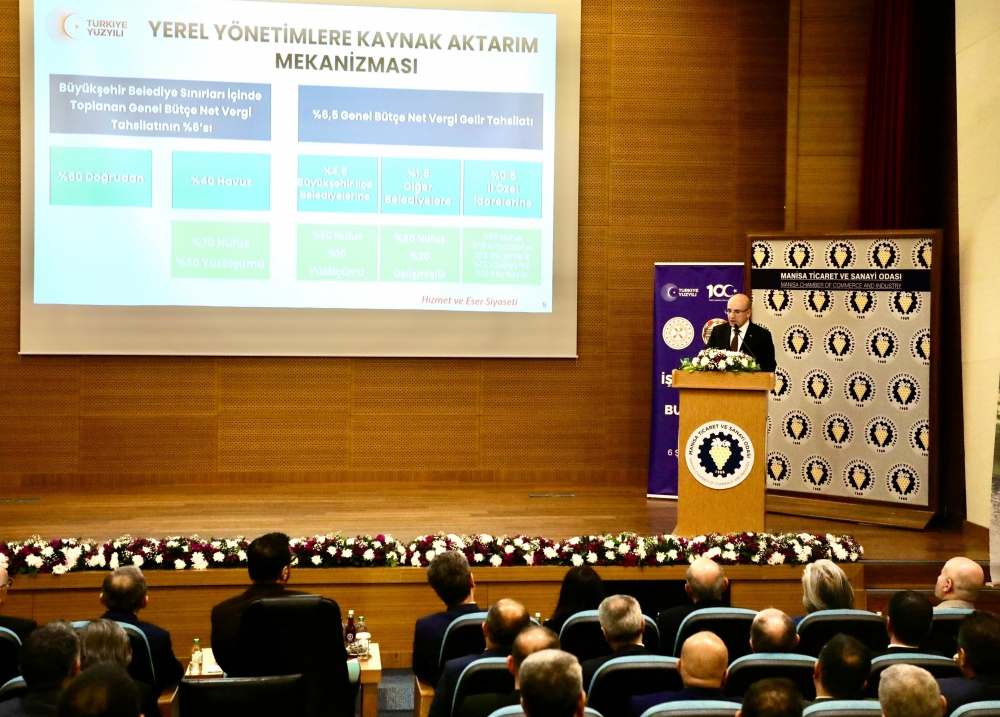 Hazine ve Maliye Bakanı Şimşek, Manisa'da ziyaretlerde bulundu