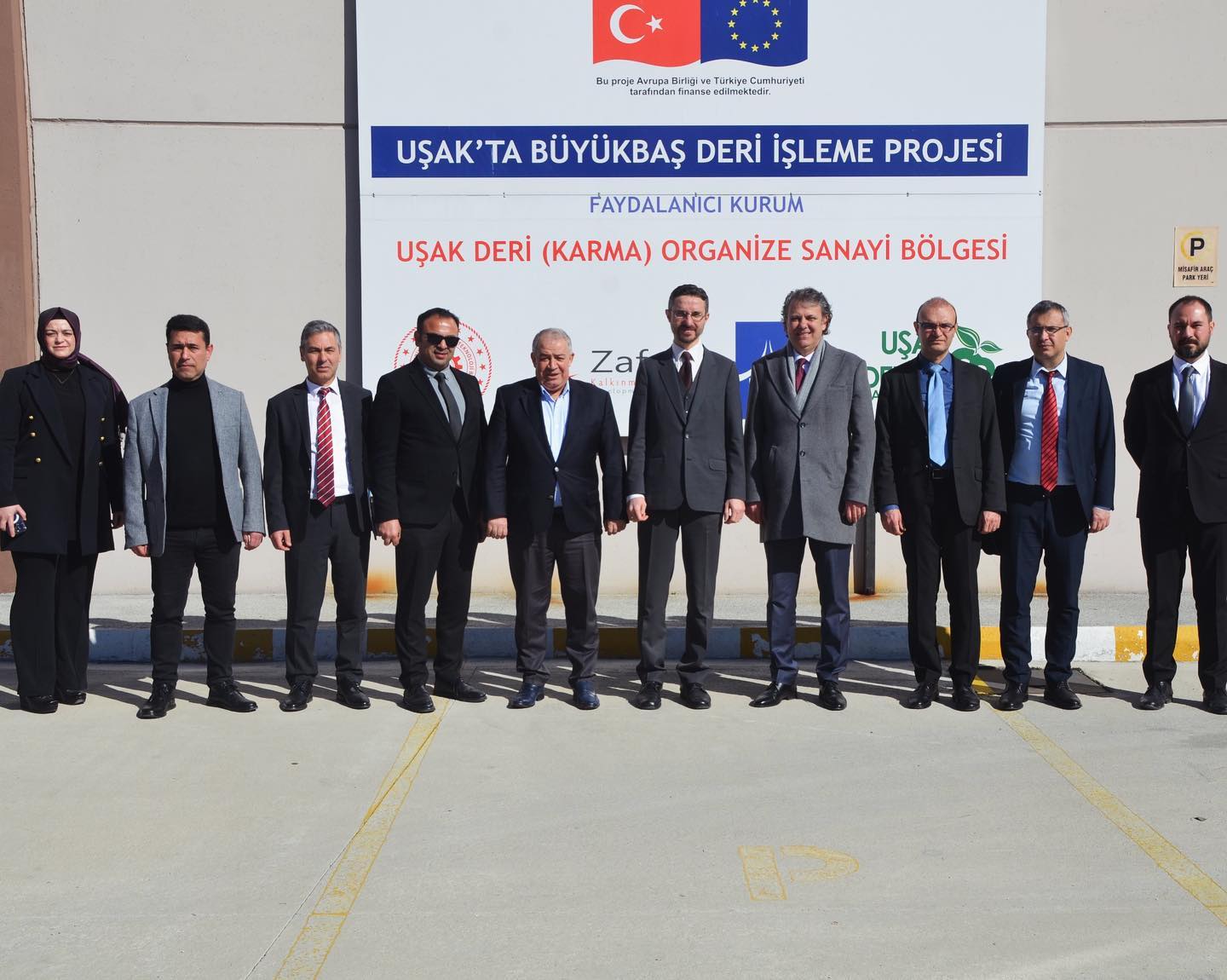 Uşak Karma Organize Deri İşletmesi Avrupa Birliğinin İlgi Odağı Oldu