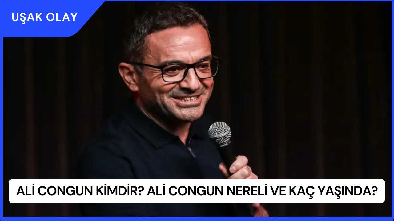 Ali Congun Kimdir? Ali Congun Nereli ve Kaç Yaşında?