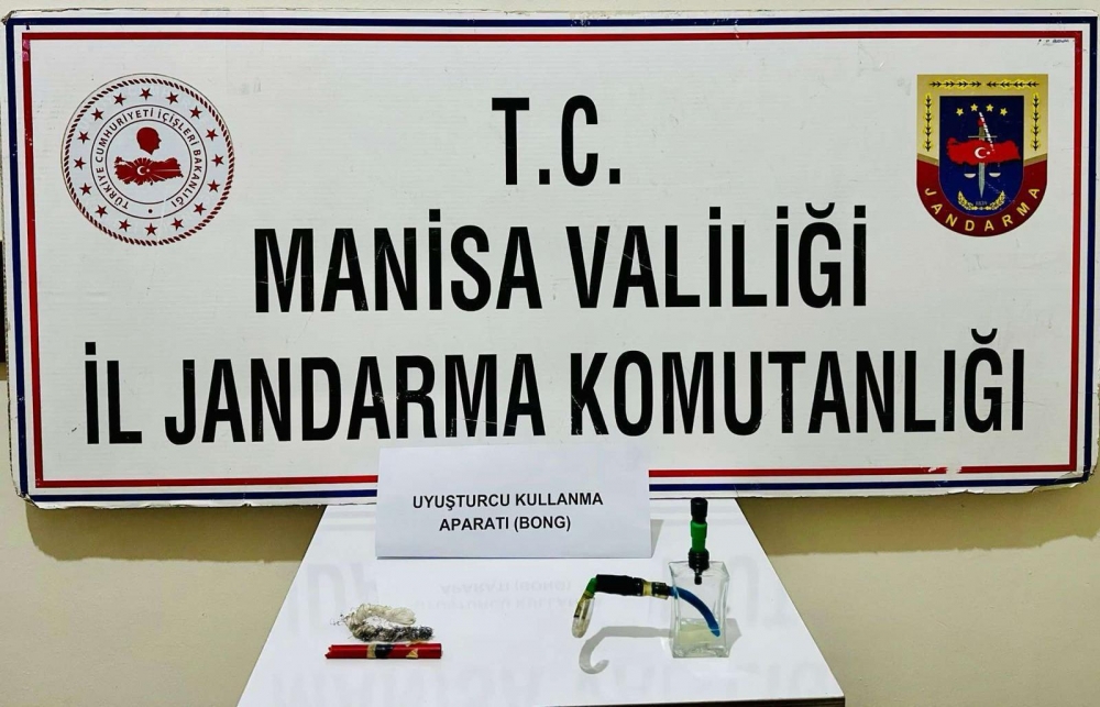 Salihli jandarma ekiplerinden "torbacı" operasyonu