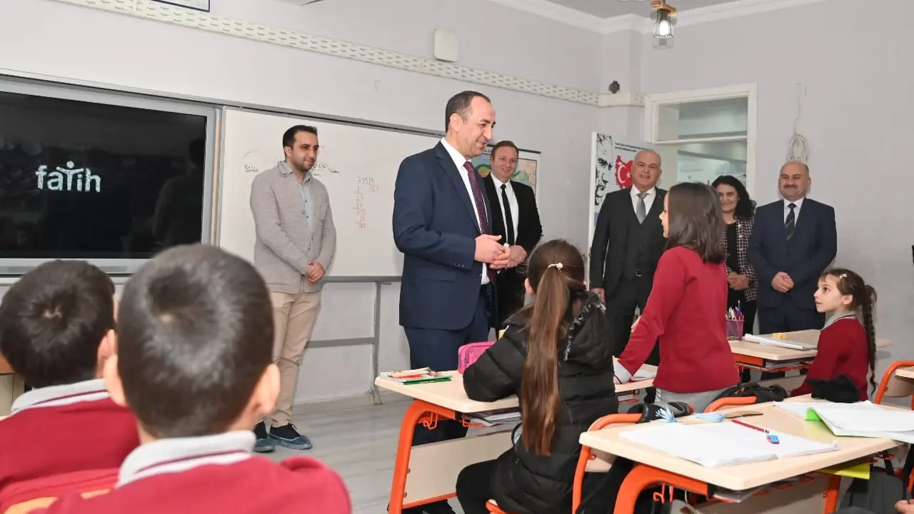 İl Millî Eğitim Müdürü Yücel, Saha Ziyaretleri Yaptı