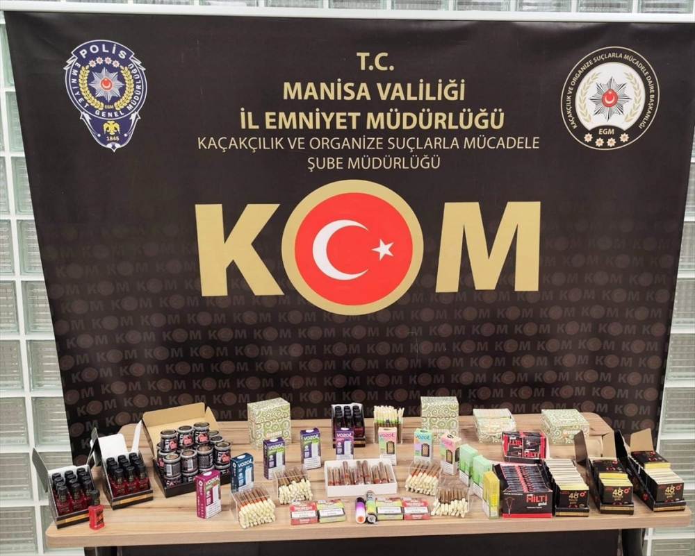 Manisa'da kaçakçılık operasyonunda 1 kişi yakalandı
