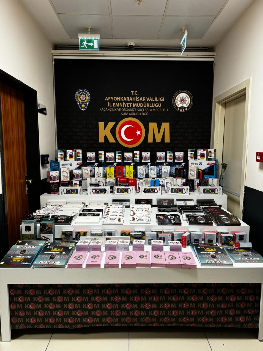 Afyonkarahisar'da kaçakçılık operasyonunda 1 şüpheli yakalandı