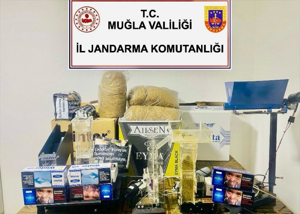 Muğla'da kaçak sigara operasyonunda 1 kişi yakalandı