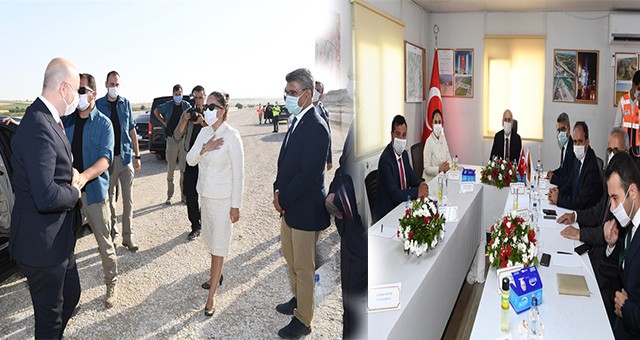 BAKAN KARAİSMAİLOĞLU ,AK PARTİ İL BAŞKANLIĞINDA KONUŞTU;
