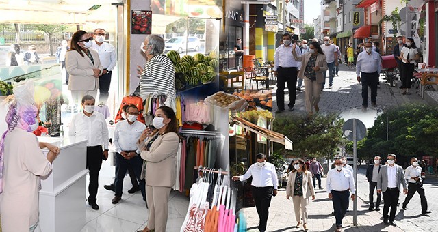 VALİ FUNDA KOCABIYIK, “AMACIMIZ VATANDAŞLARIMIZIN SALGINDAN ETKİLENMELERİNİN ÖNÜNE GEÇMEK”