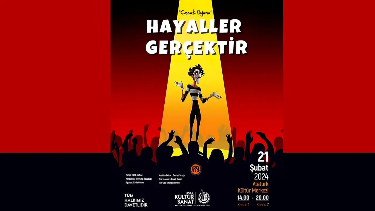 Uşaklı Çocukların Hayali Bu Oyunda Anlatılacak