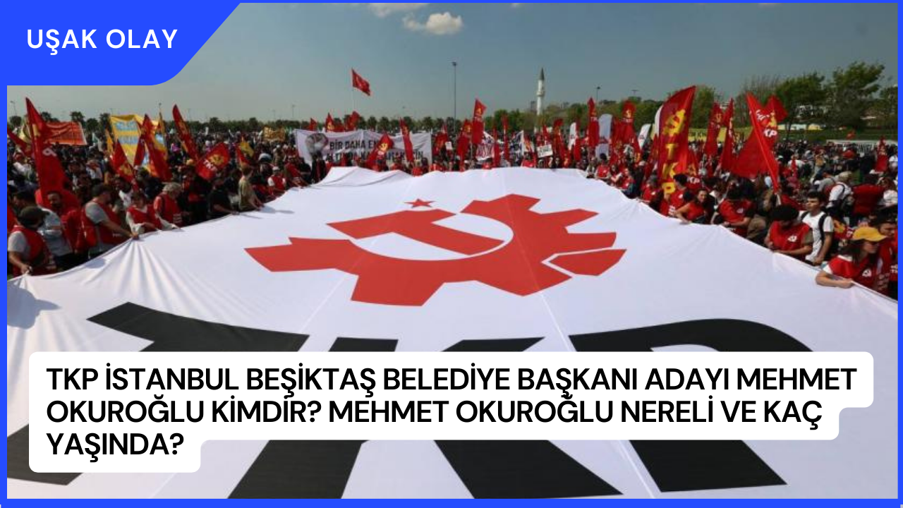TKP İstanbul Beşiktaş Belediye Başkanı Adayı Mehmet Okuroğlu Kimdir? Mehmet Okuroğlu Nereli ve Kaç Yaşında?
