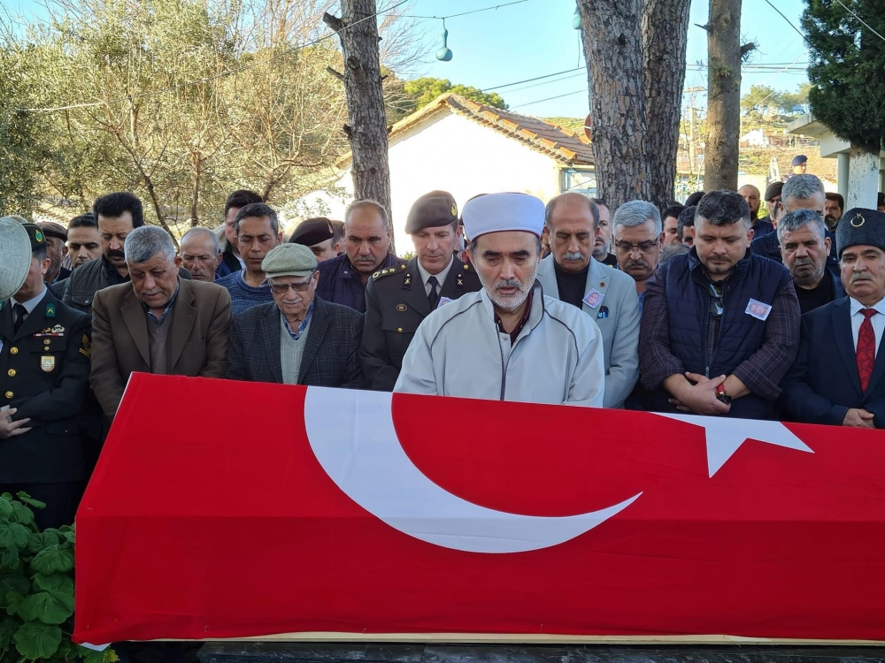 Kıbrıs Gazisi Hüseyin Yıldız, Söke'de son yolculuğuna uğurlandı