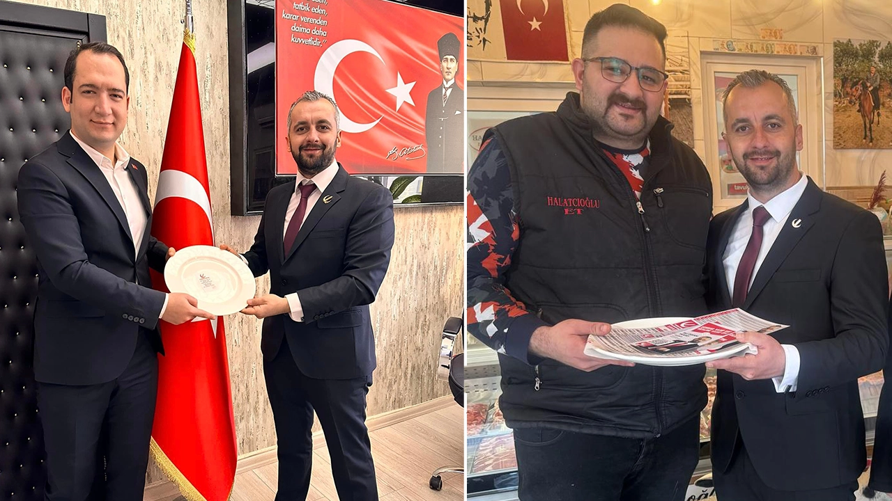 Yeniden Refah Ulubey Belediye Başkan Adayı “Bolluk Tabağı” Dağıtıyor