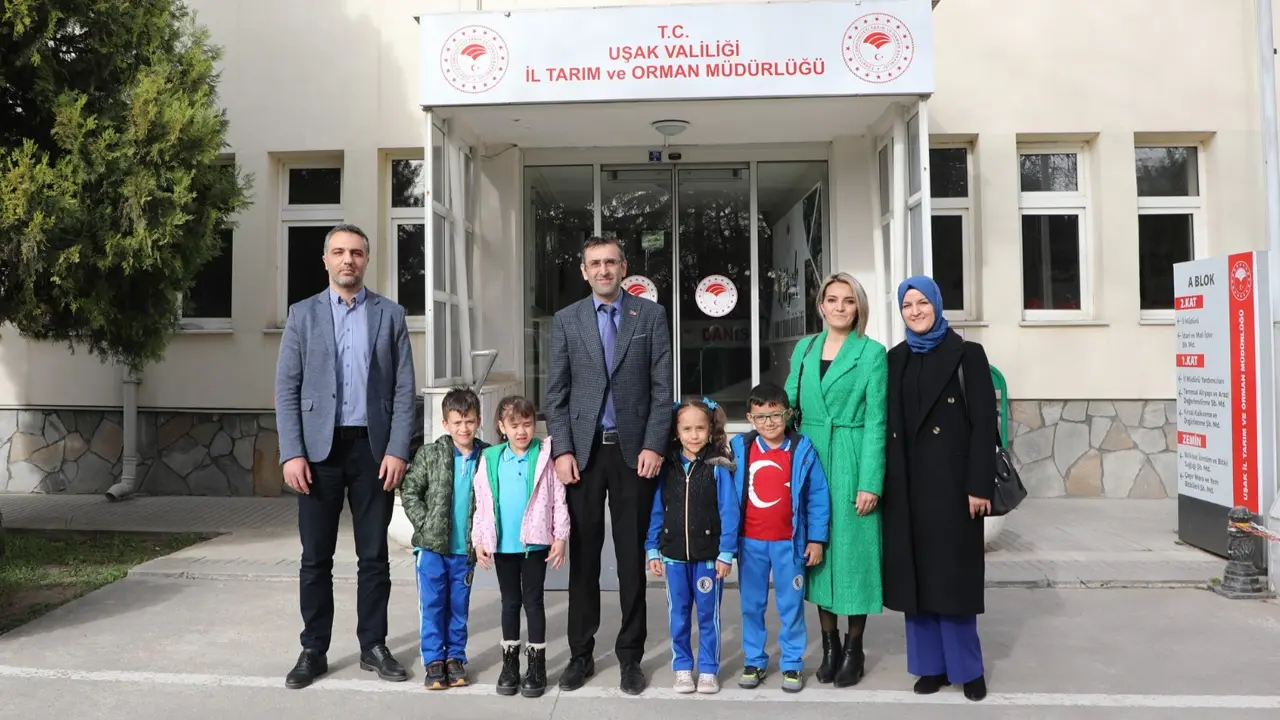 Uşak Tarım İl Müdürüne İlk Mektup