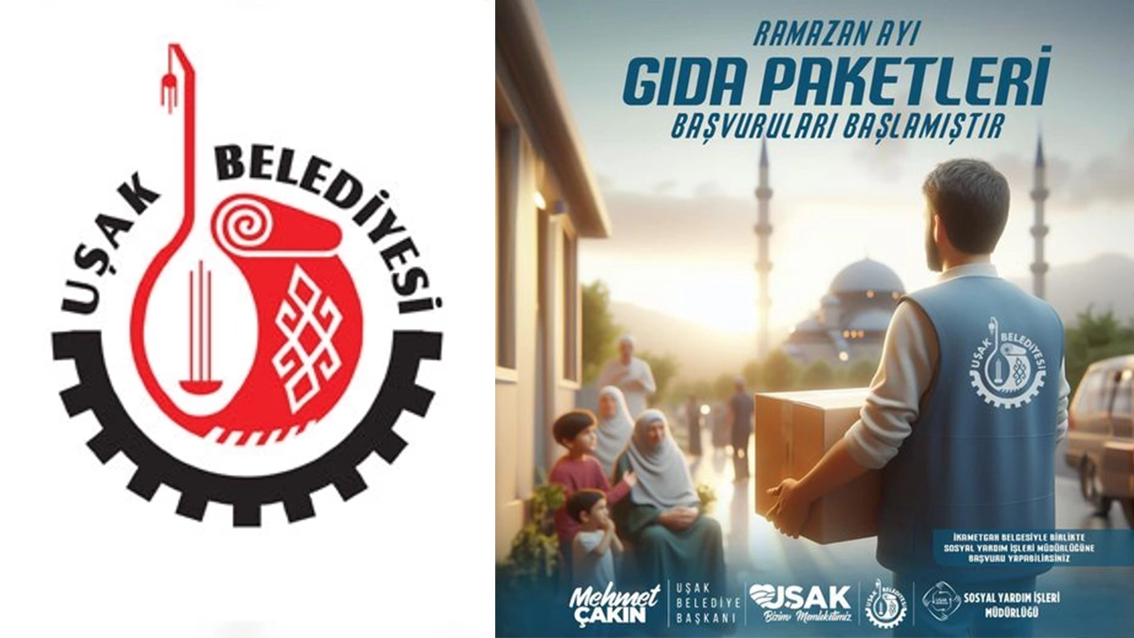 Uşak Belediyesine Başvuranlar Ramazan Paketi Alabilecek