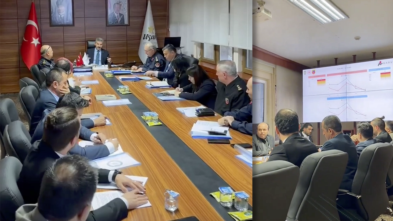 Uşak'ta Güvenlik Zirvesi