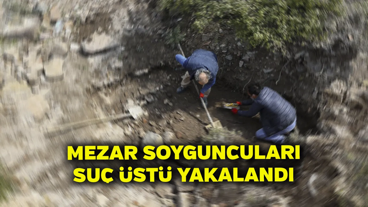 Jandarma Kaçak Kazıcıları Suç Üstü Yakaladı