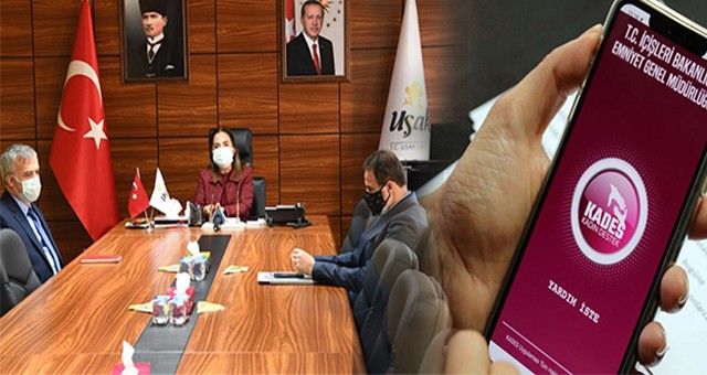 VALİ FUNDA KOCABIYIK, KADES MOBİL UYGULAMASINI TANITTI
