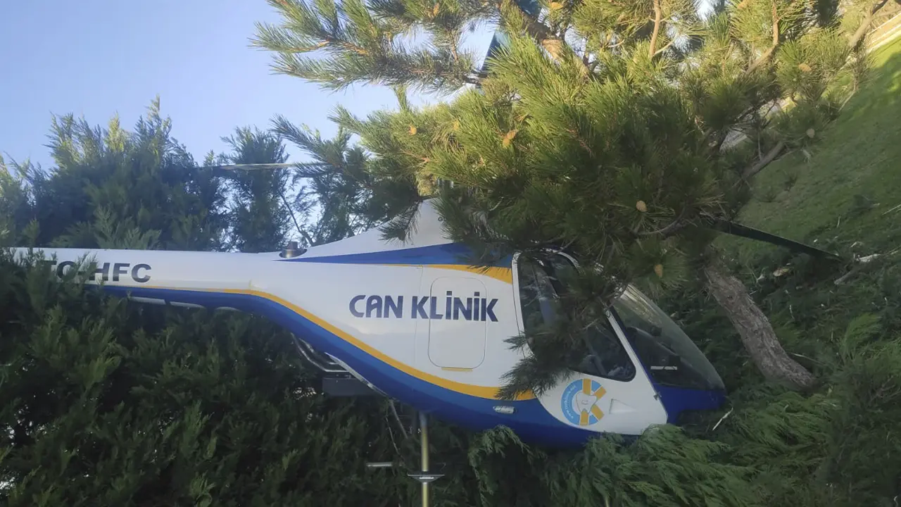 Muğla'da ambulans helikopter 15 günlük bebek için havalandı