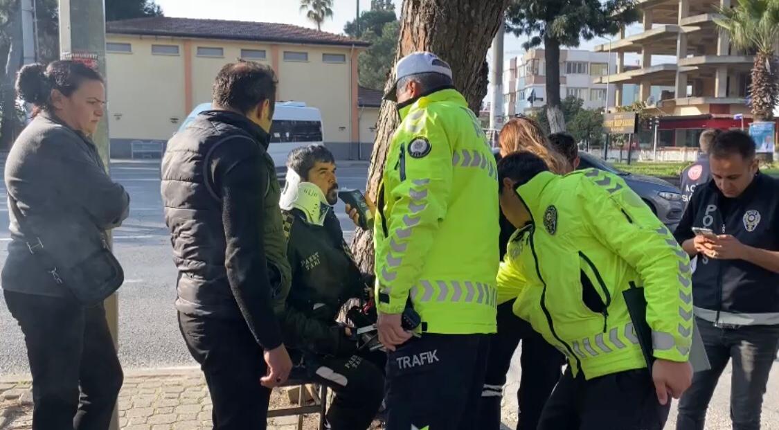 Nazilli'de trafik kazasında bir kişi yaralandı