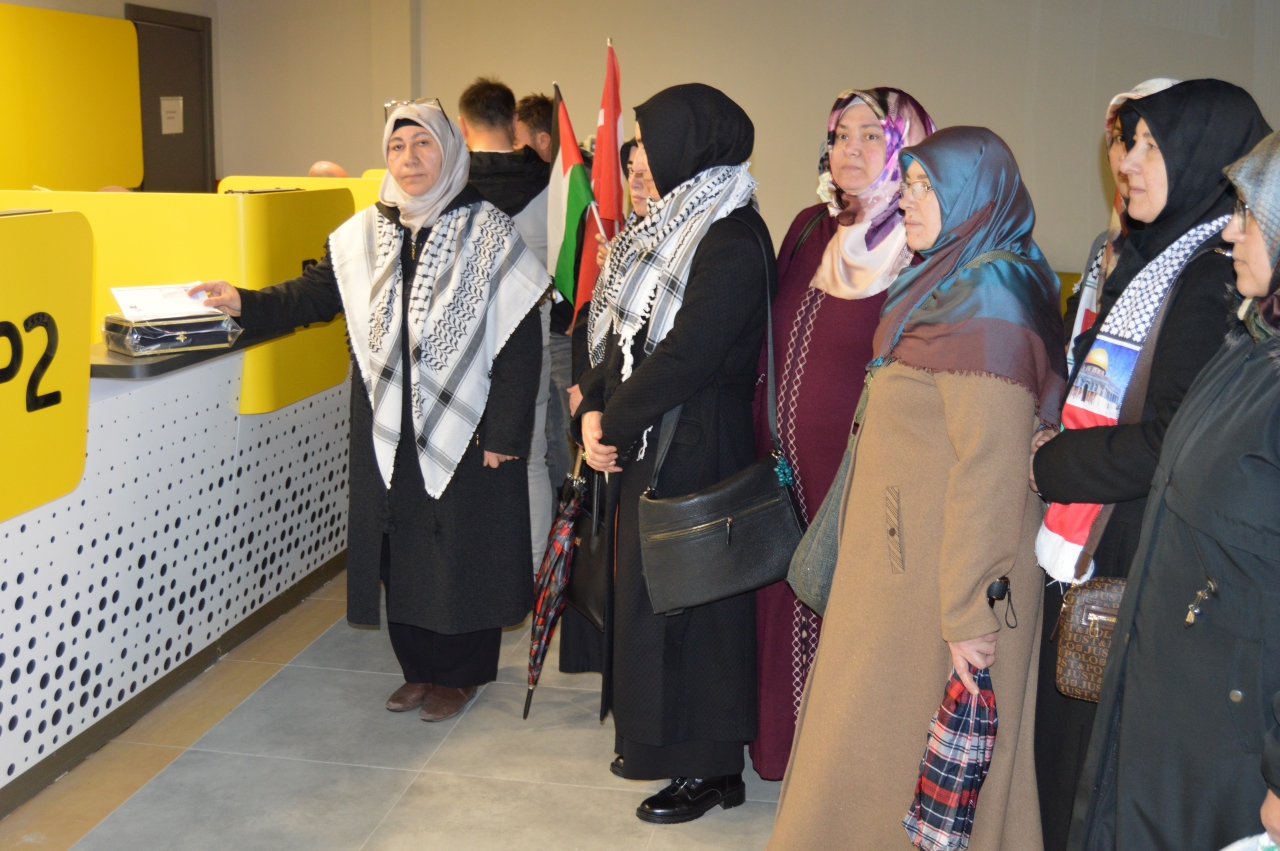 Filistin’e destek olan Güney Afrika'nın büyükelçiliğine Kütahya’dan teşekkür mektubu