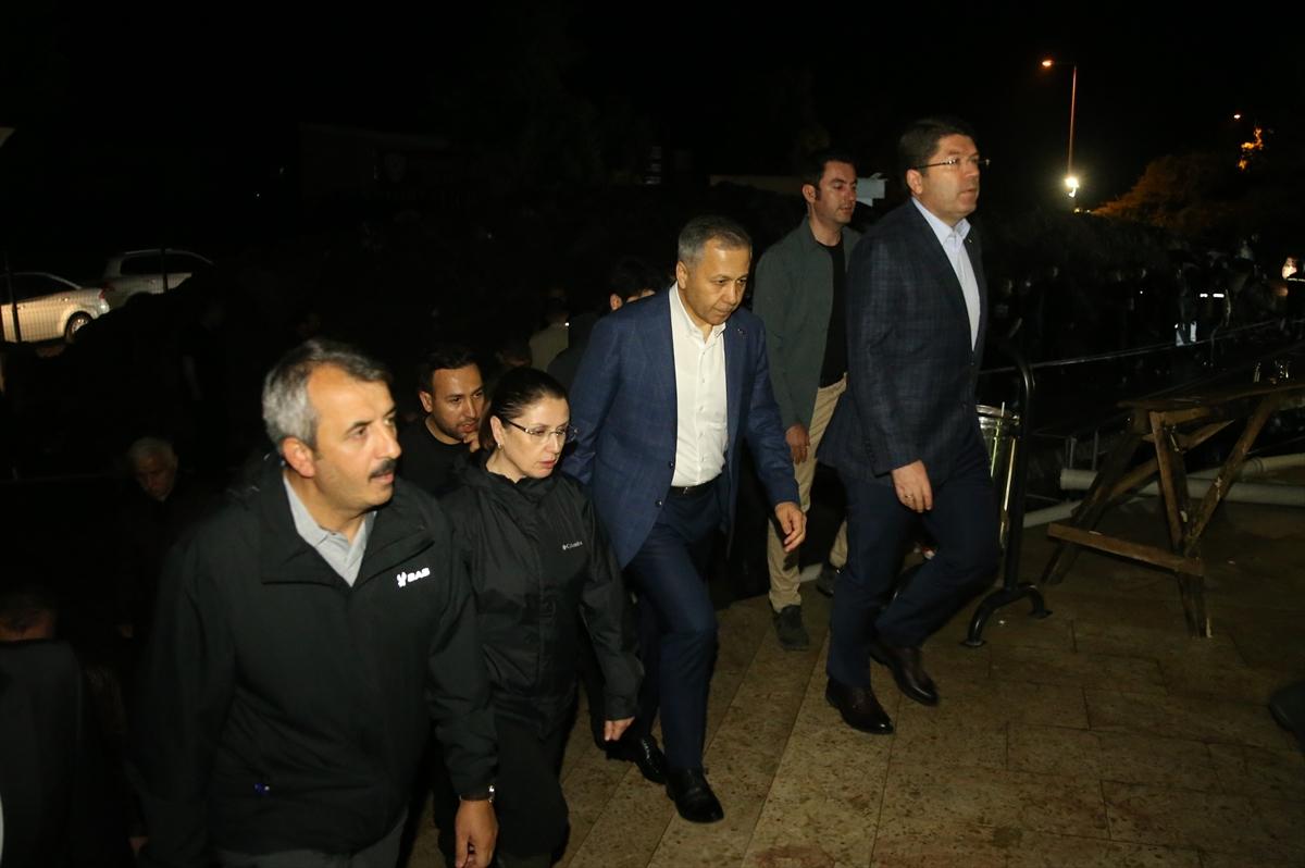 Adalet Bakanı Tunç, Muğla Valiliği'ni ziyaretinde konuştu: