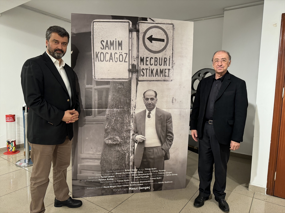 "Samim Kocagöz: Mecburi İstikamet" belgeseli İzmir'de gösterildi