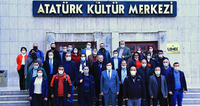 Başkan Çakın Basın Mensuplarıyla Buluştu