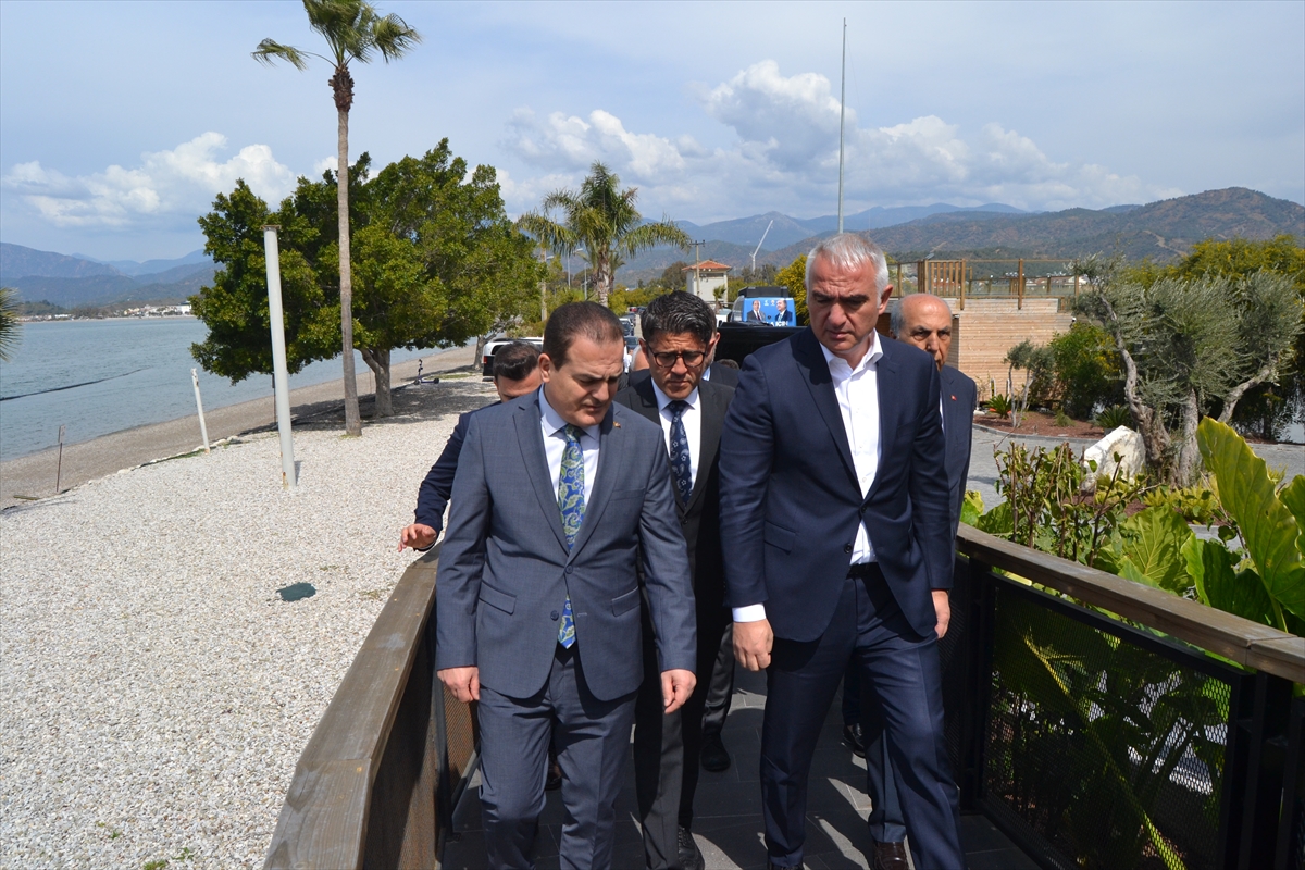 Kültür ve Turizm Bakanı Ersoy, Fethiye'de konuştu: