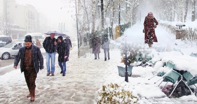 METEOROLOJİ UYARDI: 20 İLDE KAR BEKLENİYOR