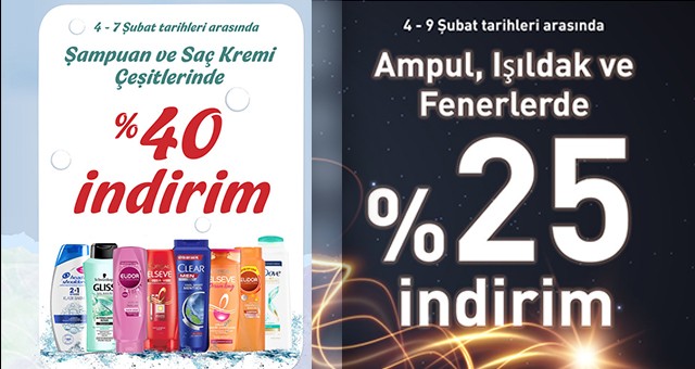 ŞAHANE İNDİRİMLER ÖZDİLEK’TE