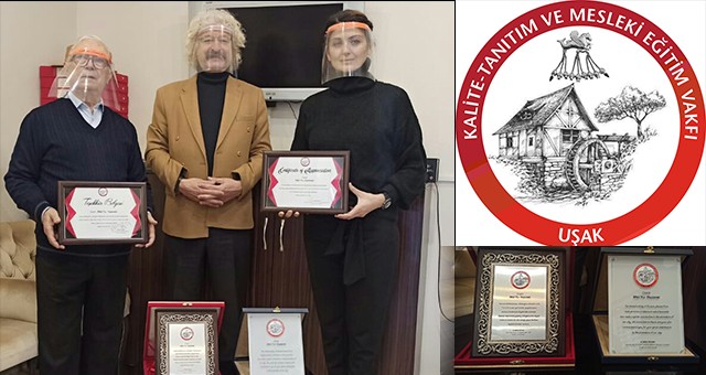 UKTEV’ DEN TEŞEKKÜR PLAKETİ