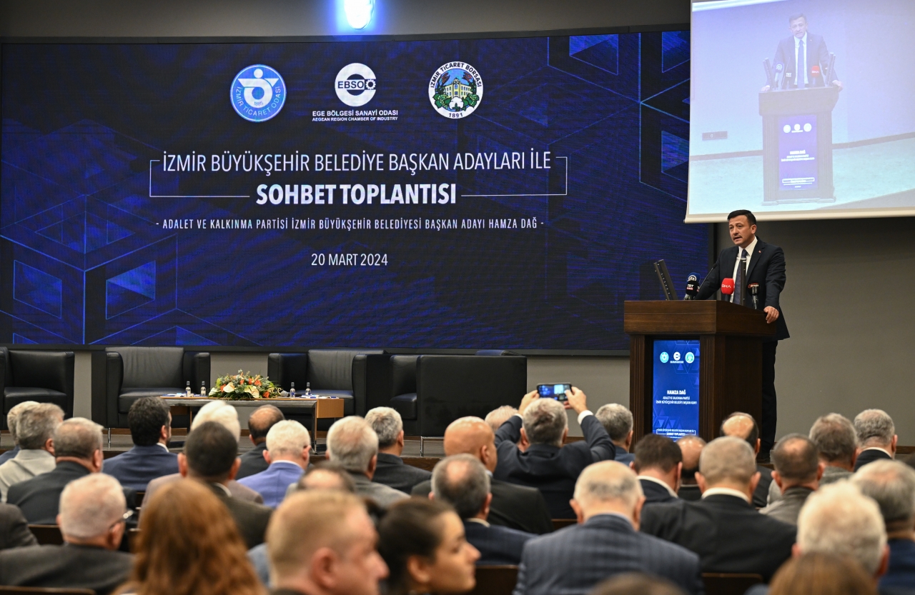 Cumhur İttifakı İzmir adayı Dağ, iş dünyası temsilcileriyle buluştu: