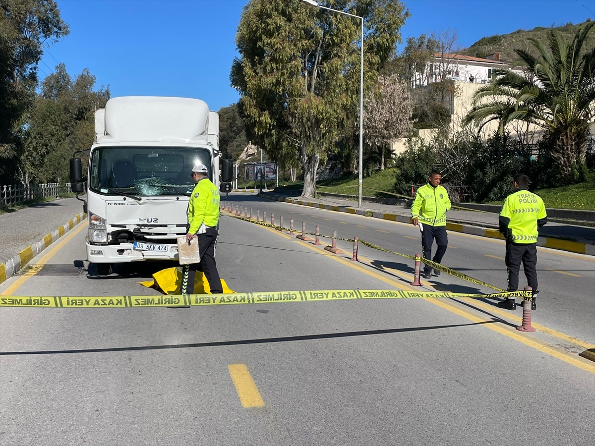 Aydın'da kamyonetin çarptığı kadın yaşamını yitirdi