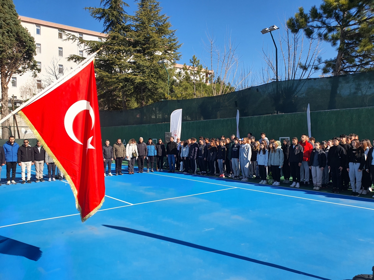 Okul Sporları Gençler Tenis Grup müsabakaları Manisa'da başladı