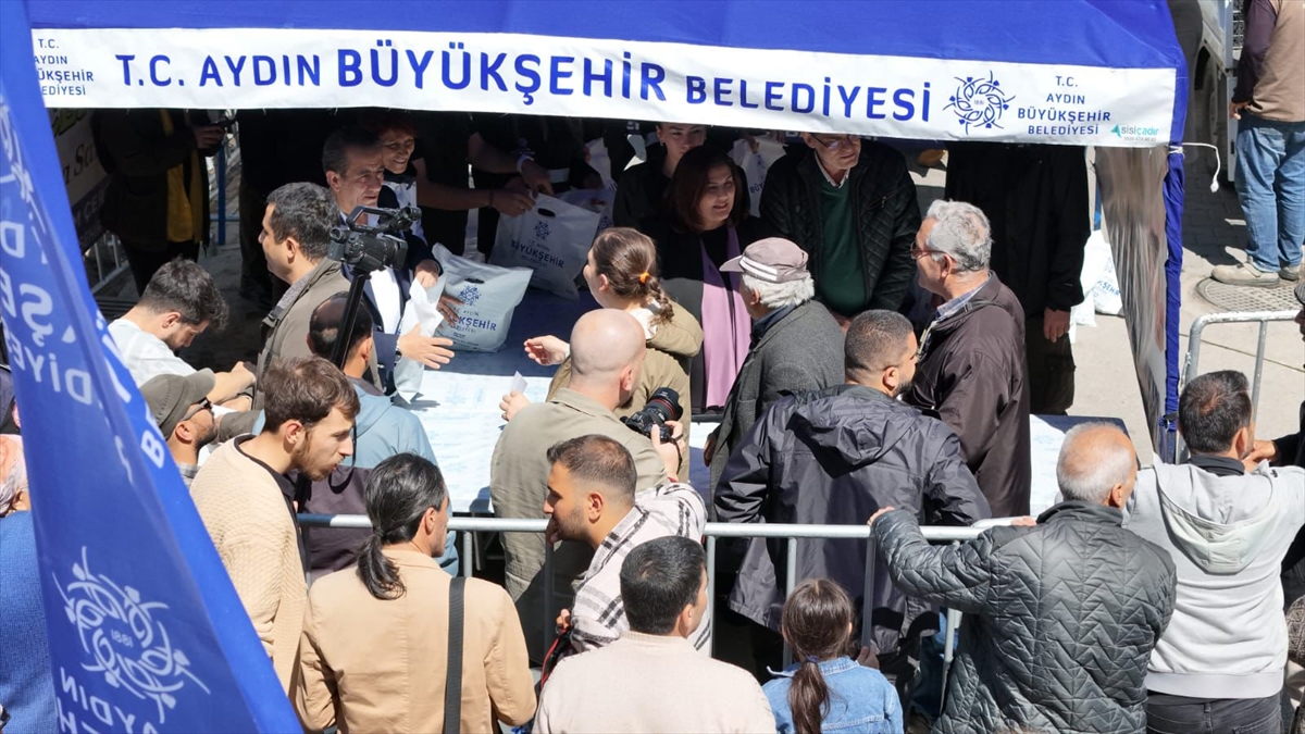 Aydın'da fide dağıtımı yapıldı