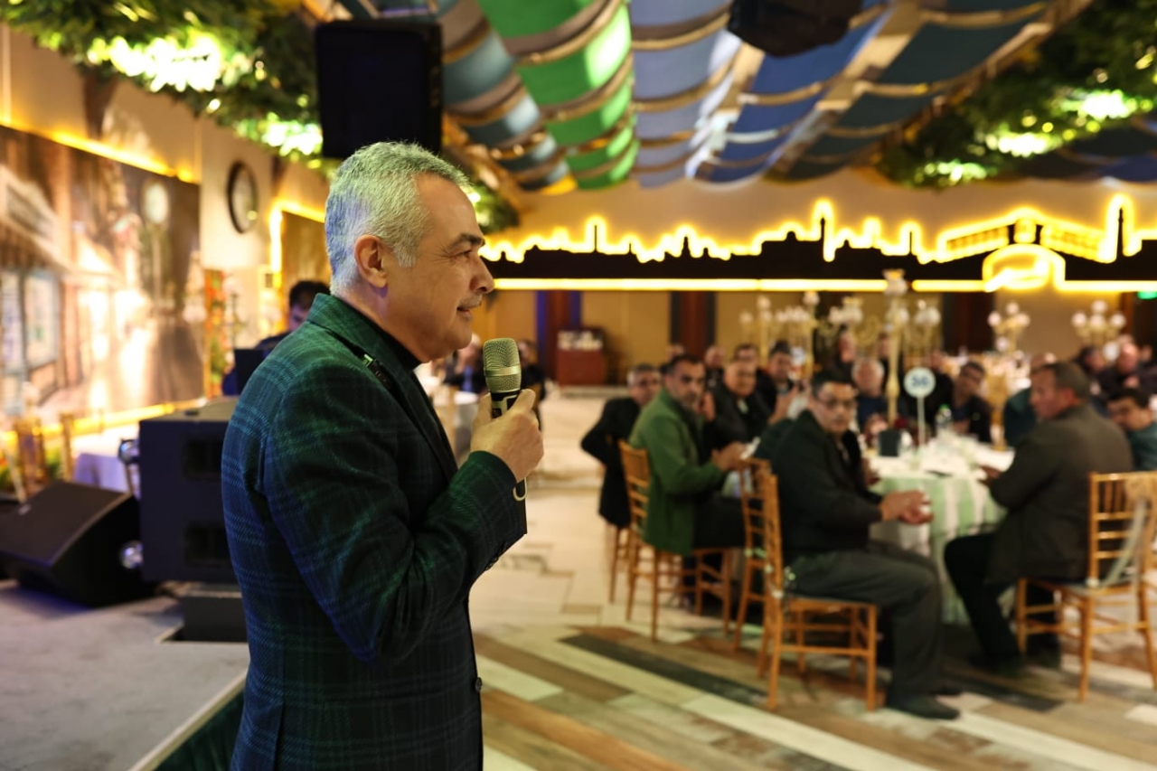 Cumhur İttifakı'nın Aydın adayı Savaş, şoför esnafı ile bir araya geldi