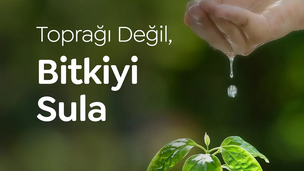 Uşak’ta Tarımdan “Toprağı Değil Bitkiyi Sula “ Projesi Kapsamında Bilgilendirmeler Devan Ediyor