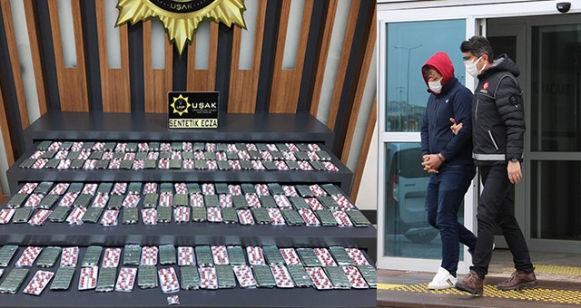 Otobüs Yolcusunda 5 Bin Sentetik Uyuşturucu Yakalandı