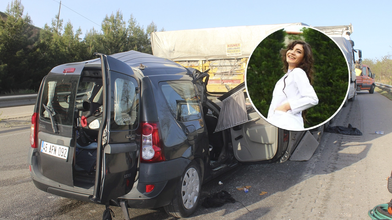 Uşak Eşme'de Görevli Hemşire ve Oğlu Kazaya Kurban Gitti