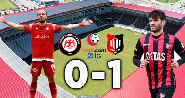Uşakspor Çorum’da Tek Attı 3 Puanı Aldı (0-1)