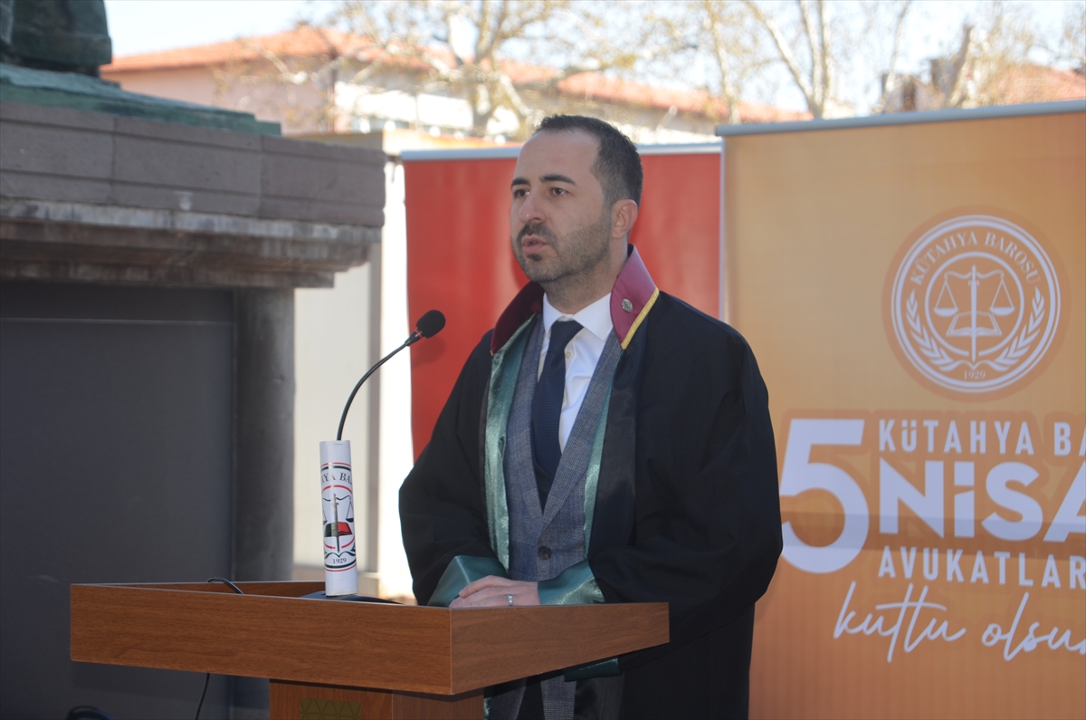Kütahya'da 5 Nisan Avukatlar Günü kutlandı