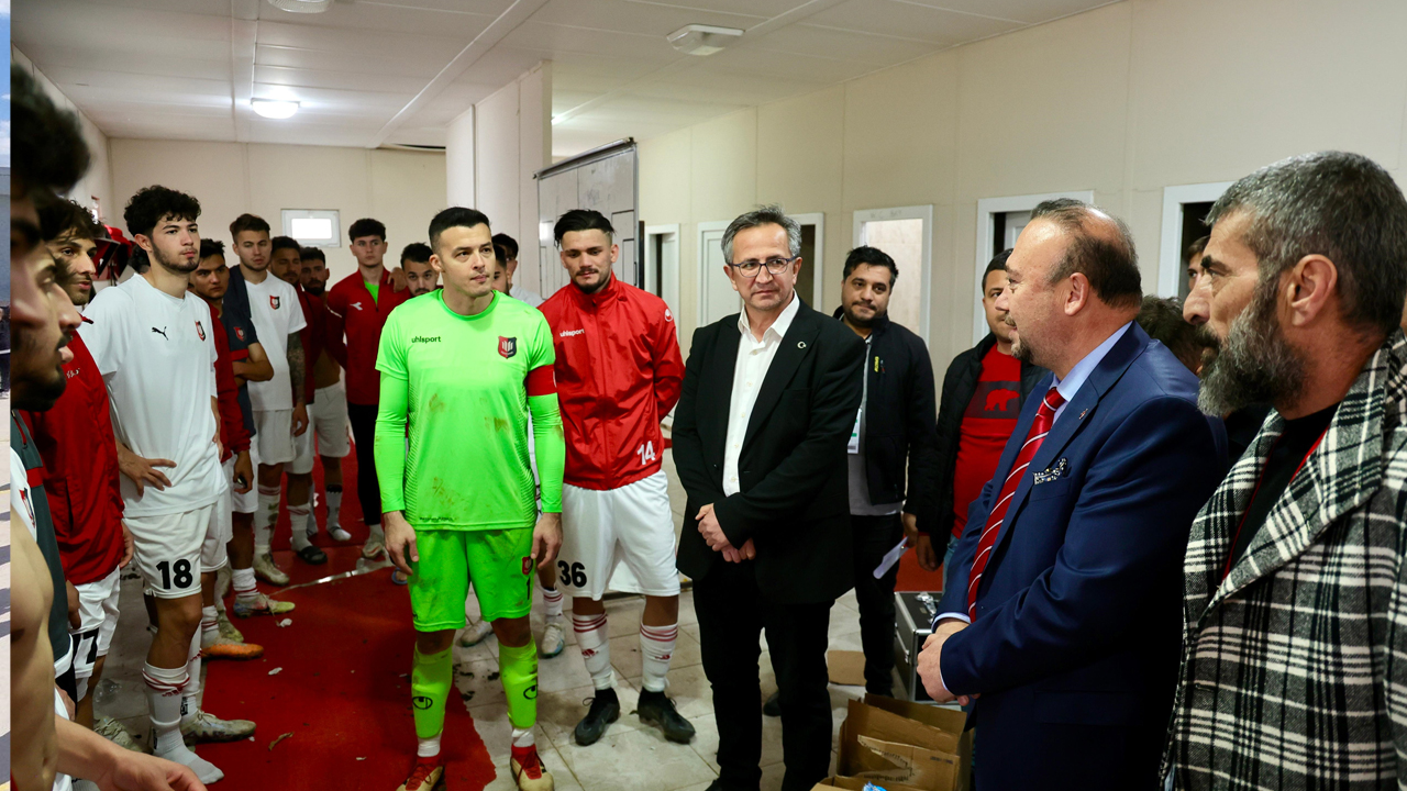 Başkan Yalım’dan Futbolculara Moral