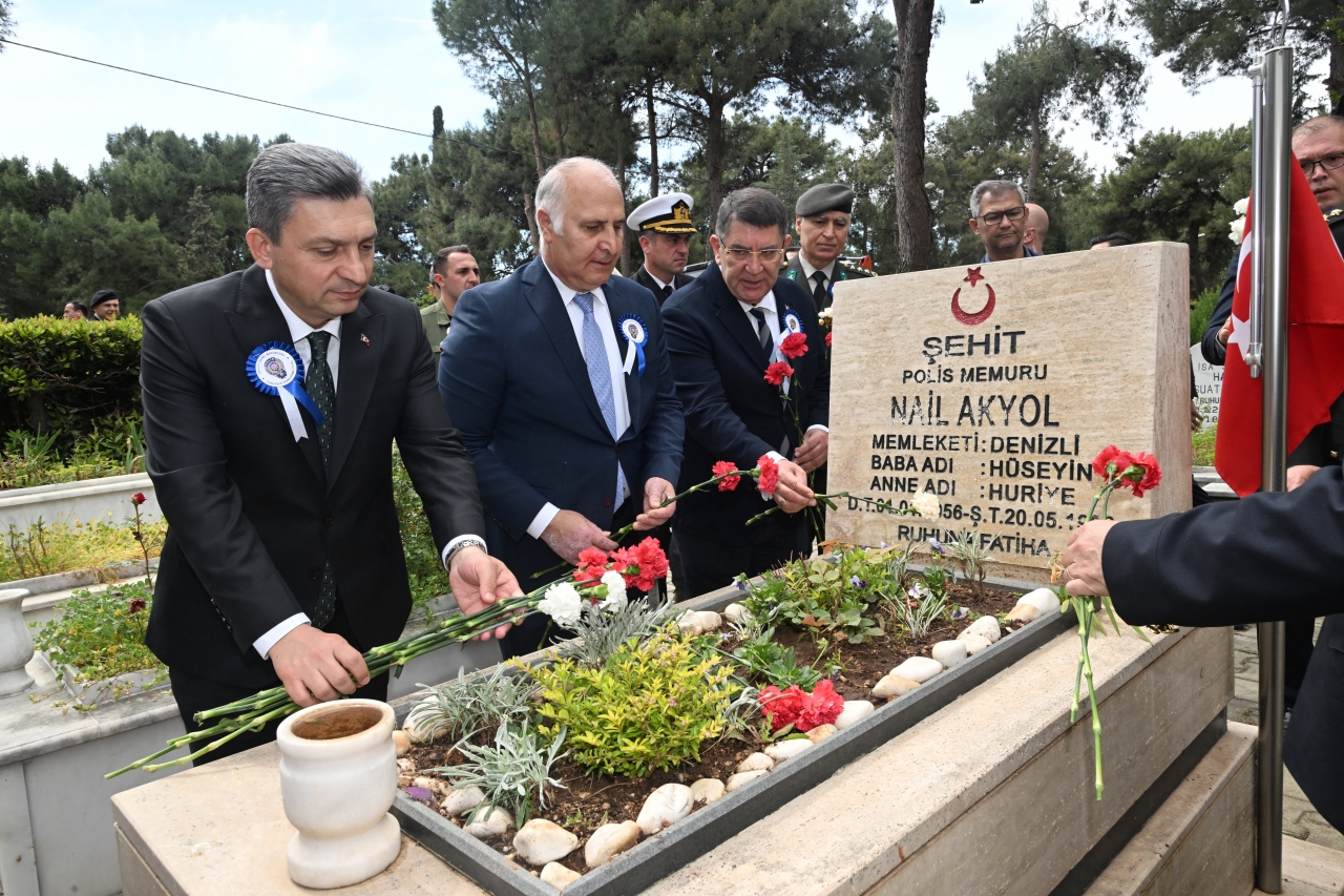 Antalya, Muğla ve Burdur'da  Türk Polis Teşkilatının kuruluşunun 179. yıl dönümü kutlandı