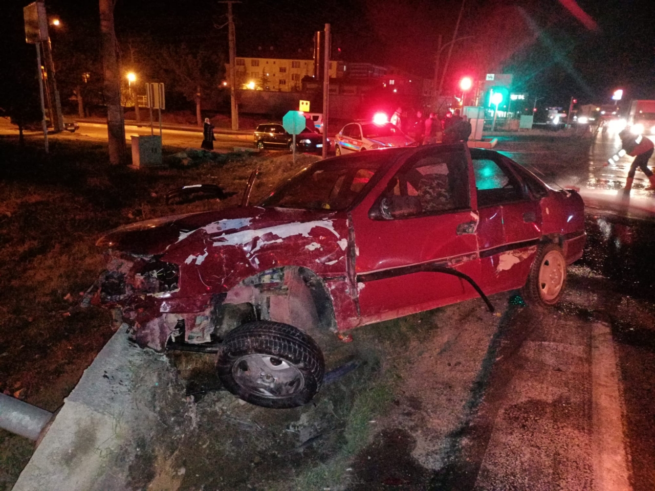 Afyonkarahisar'da trafik kazalarında 7 kişi yaralandı
