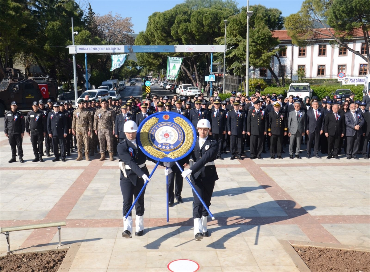 Muğla'da 10 Nisan Polis Günü kutlandı