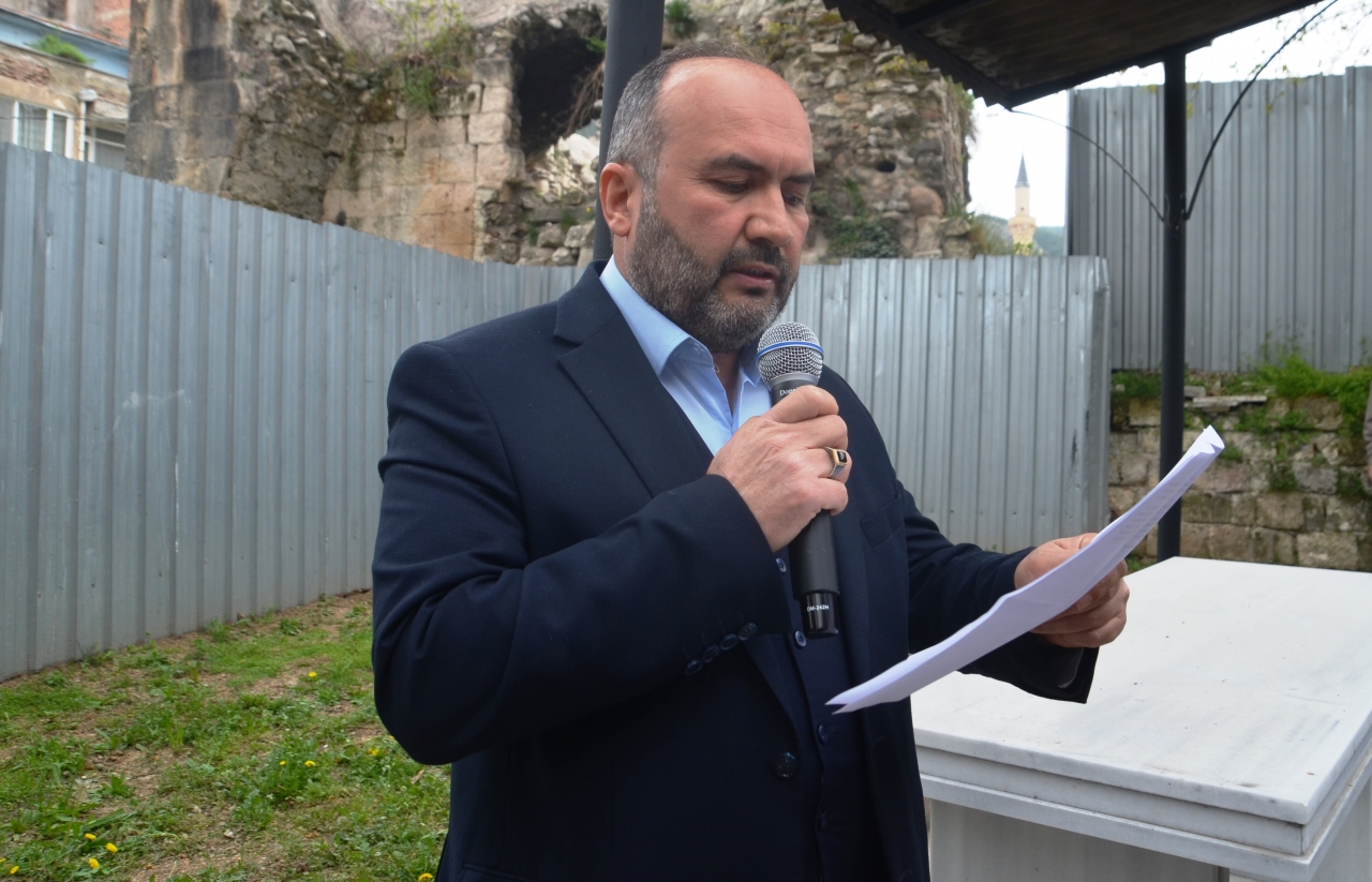 Kütahya'da, İsrail saldırılarında hayatını kaybeden Filistinliler için gıyabi cenaze namazı kılındı