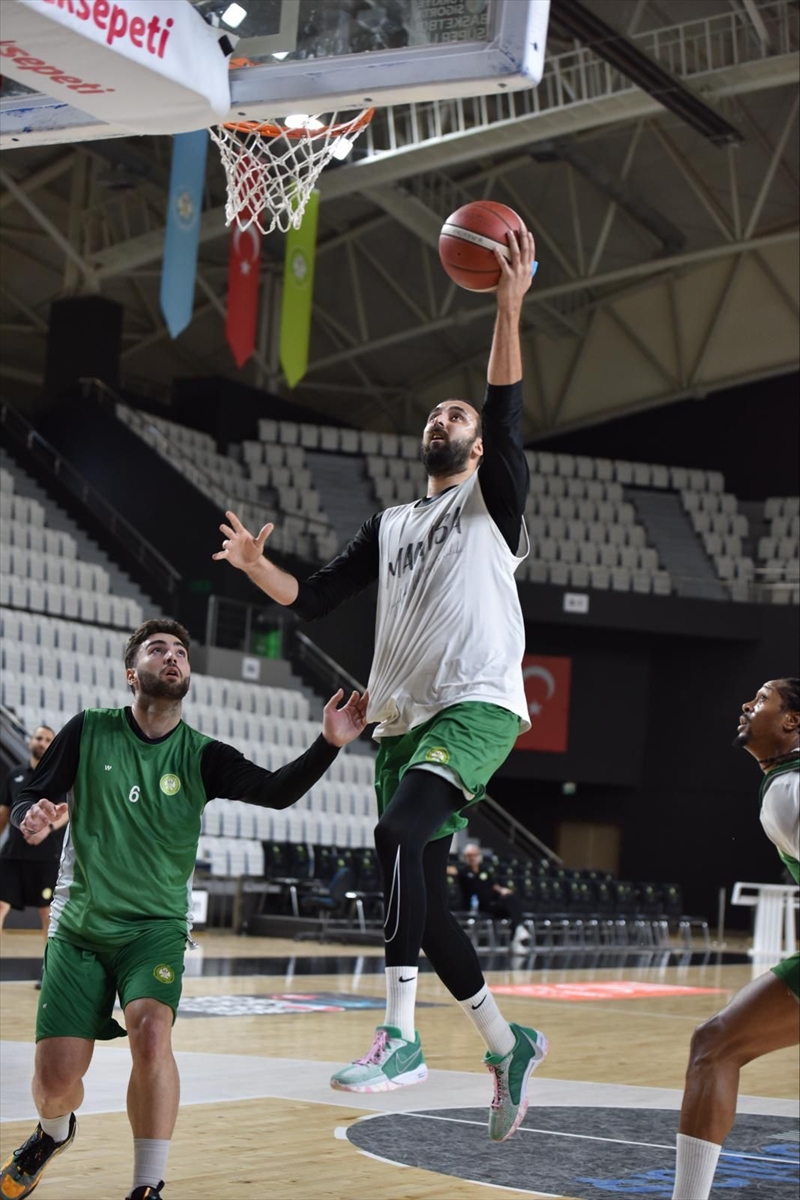 Manisa Büyükşehir Belediyespor, Bursaspor İnfo Yatırım maçı hazırlıklarını sürdürdü